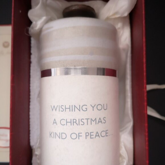 Seagull Studios Heart Warmers Christmas Medium Tea Light Candle Holder - Picture 3 of 11